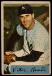 #33 Vic Raschi Reads Trade to the .... on Back 