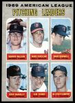 1970 Topps #70 COR  -  Dave Boswell / Mike Cuellar / Dennis McLain / Dave McNally / Jim Perry / Mel Stottlemyre AL Pitching Leaders<br />B70T 12 3300<br /><a class='button AddToCart' data-ajax='true' data-ajax-mode='replace' data-ajax-update='#cart-info' href='/AddToCart?itemId=7039830&quantity=1&type=0'>Add To Cart</a>