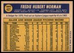 1970 Topps #427 Fred Norman<br />B70T 12 3326<br /><a class='button AddToCart' data-ajax='true' data-ajax-mode='replace' data-ajax-update='#cart-info' href='/AddToCart?itemId=7039876&quantity=1&type=0'>Add To Cart</a>