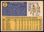 1970 Topps #45 Davey Johnson<br />B70T 12 3430<br /><a class='button AddToCart' data-ajax='true' data-ajax-mode='replace' data-ajax-update='#cart-info' href='/AddToCart?itemId=7039981&quantity=1&type=0'>Add To Cart</a>