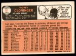 1966 Topps #10 Tony Cloninger<br />B66T 14 4463<br /><a class='button AddToCart' data-ajax='true' data-ajax-mode='replace' data-ajax-update='#cart-info' href='/AddToCart?itemId=7040238&quantity=1&type=0'>Add To Cart</a>