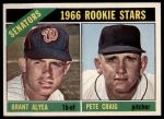 1966 Topps #11  -  Brant Alyea / Pete Craig Senators Rookies<br />B66T 14 4464<br /><a class='button AddToCart' data-ajax='true' data-ajax-mode='replace' data-ajax-update='#cart-info' href='/AddToCart?itemId=7040239&quantity=1&type=0'>Add To Cart</a>