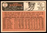 1966 Topps #247 Carl Warwick<br />B66T 14 4523<br /><a class='button AddToCart' data-ajax='true' data-ajax-mode='replace' data-ajax-update='#cart-info' href='/AddToCart?itemId=7040298&quantity=1&type=0'>Add To Cart</a>