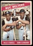 1966 Topps #99  -  Willie Stargell / Donn Clendenon Buc Belters<br />B66T 14 4534<br /><a class='button AddToCart' data-ajax='true' data-ajax-mode='replace' data-ajax-update='#cart-info' href='/AddToCart?itemId=7040309&quantity=1&type=0'>Add To Cart</a>