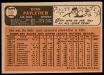 1966 Topps #196 Don Pavletich<br />B66T 14 4652<br /><a class='button AddToCart' data-ajax='true' data-ajax-mode='replace' data-ajax-update='#cart-info' href='/AddToCart?itemId=7040428&quantity=1&type=0'>Add To Cart</a>