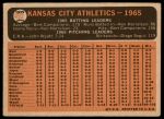 1966 Topps #492  Athletics Team<br />B66T 14 4721<br /><a class='button AddToCart' data-ajax='true' data-ajax-mode='replace' data-ajax-update='#cart-info' href='/AddToCart?itemId=7040502&quantity=1&type=0'>Add To Cart</a>