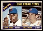 1966 Topps #67  -  Cleon Jones / Dick Selma Mets Rookies<br />B66T 14 4749<br /><a class='button AddToCart' data-ajax='true' data-ajax-mode='replace' data-ajax-update='#cart-info' href='/AddToCart?itemId=7040531&quantity=1&type=0'>Add To Cart</a>