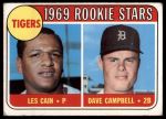 1969 Topps #324  -  Les Cain / Dave Campbell Tigers Rookies<br />B69T 17 2488<br /><a class='button AddToCart' data-ajax='true' data-ajax-mode='replace' data-ajax-update='#cart-info' href='/AddToCart?itemId=7040608&quantity=1&type=0'>Add To Cart</a>