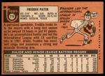 1969 Topps #219 Fred Patek<br />B69T 17 2513<br /><a class='button AddToCart' data-ajax='true' data-ajax-mode='replace' data-ajax-update='#cart-info' href='/AddToCart?itemId=7040645&quantity=1&type=0'>Add To Cart</a>