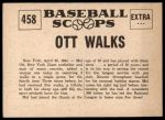 1961 Nu-Card Scoops #458  -   Mel Ott  Walks 5 Times in a Single Game<br />B61N 01 9792<br /><a class='button AddToCart' data-ajax='true' data-ajax-mode='replace' data-ajax-update='#cart-info' href='/AddToCart?itemId=7041332&quantity=1&type=0'>Add To Cart</a>