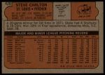 1972 Topps #420 Steve Carlton<br />B72T 11 8926<br /><a class='button AddToCart' data-ajax='true' data-ajax-mode='replace' data-ajax-update='#cart-info' href='/AddToCart?itemId=7041578&quantity=1&type=0'>Add To Cart</a>