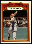 1972 Topps #168  -  Deron Johnson In Action<br />B72T 11 9028<br /><a class='button AddToCart' data-ajax='true' data-ajax-mode='replace' data-ajax-update='#cart-info' href='/AddToCart?itemId=7041680&quantity=1&type=0'>Add To Cart</a>