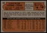 1972 Topps #102 Lloyd Allen<br />B72T 11 9203<br /><a class='button AddToCart' data-ajax='true' data-ajax-mode='replace' data-ajax-update='#cart-info' href='/AddToCart?itemId=7041855&quantity=1&type=0'>Add To Cart</a>