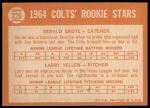 1964 Topps #226  -  Jerry Grote / Larry Yellen Colt 45s Rookies<br />B64T 12 7106<br /><a class='button AddToCart' data-ajax='true' data-ajax-mode='replace' data-ajax-update='#cart-info' href='/AddToCart?itemId=7041967&quantity=1&type=0'>Add To Cart</a>