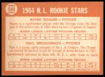 1964 Topps #548  -  Wayne Schurr / Paul Speckenbach NL Rookies<br />B64T 12 7215<br /><a class='button AddToCart' data-ajax='true' data-ajax-mode='replace' data-ajax-update='#cart-info' href='/AddToCart?itemId=7042171&quantity=1&type=0'>Add To Cart</a>