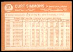 1964 Topps #385 Curt Simmons<br />B64T 12 7260<br /><a class='button AddToCart' data-ajax='true' data-ajax-mode='replace' data-ajax-update='#cart-info' href='/AddToCart?itemId=7042256&quantity=1&type=0'>Add To Cart</a>