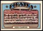 1972 Topps #1  -  World Champions Pirates Team<br />B72T 11 9399<br /><a class='button AddToCart' data-ajax='true' data-ajax-mode='replace' data-ajax-update='#cart-info' href='/AddToCart?itemId=7042262&quantity=1&type=0'>Add To Cart</a>