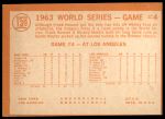 1964 Topps #139  1963 World Series - Game #4 - Sealing Yanks' Doom - Frank Howard<br />B64T 12 7286<br /><a class='button AddToCart' data-ajax='true' data-ajax-mode='replace' data-ajax-update='#cart-info' href='/AddToCart?itemId=7042302&quantity=1&type=0'>Add To Cart</a>