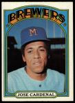 1972 Topps #12 Jose Cardenal<br />B72T 11 9437<br /><a class='button AddToCart' data-ajax='true' data-ajax-mode='replace' data-ajax-update='#cart-info' href='/AddToCart?itemId=7042350&quantity=1&type=0'>Add To Cart</a>