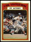 1972 Topps #38  -  Carl Yastrzemski In Action<br />B72T 11 9452<br /><a class='button AddToCart' data-ajax='true' data-ajax-mode='replace' data-ajax-update='#cart-info' href='/AddToCart?itemId=7042383&quantity=1&type=0'>Add To Cart</a>