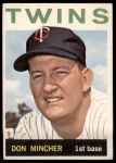 1964 Topps #542 Don Mincher<br />B64T 12 7362<br /><a class='button AddToCart' data-ajax='true' data-ajax-mode='replace' data-ajax-update='#cart-info' href='/AddToCart?itemId=7042443&quantity=1&type=0'>Add To Cart</a>