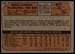 1972 Topps #112 Greg Luzinski<br />B72T 11 9488<br /><a class='button AddToCart' data-ajax='true' data-ajax-mode='replace' data-ajax-update='#cart-info' href='/AddToCart?itemId=7042461&quantity=1&type=0'>Add To Cart</a>