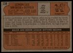 1972 Topps #238 Leron Lee<br />B72T 11 9554<br /><a class='button AddToCart' data-ajax='true' data-ajax-mode='replace' data-ajax-update='#cart-info' href='/AddToCart?itemId=7042605&quantity=1&type=0'>Add To Cart</a>