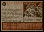1962 Topps #109 Bob Shaw<br />B62T 12 4951<br /><a class='button AddToCart' data-ajax='true' data-ajax-mode='replace' data-ajax-update='#cart-info' href='/AddToCart?itemId=7042620&quantity=1&type=0'>Add To Cart</a>