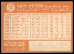 1964 Topps #130 Gary Peters<br />B64T 12 7504<br /><a class='button AddToCart' data-ajax='true' data-ajax-mode='replace' data-ajax-update='#cart-info' href='/AddToCart?itemId=7042754&quantity=1&type=0'>Add To Cart</a>