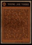1972 Topps #341  -  Joe Torre Boyhood Photo<br />B72T 11 9613<br /><a class='button AddToCart' data-ajax='true' data-ajax-mode='replace' data-ajax-update='#cart-info' href='/AddToCart?itemId=7042814&quantity=1&type=0'>Add To Cart</a>