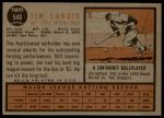 1962 Topps #540 Jim Landis<br />B62T 12 5052<br /><a class='button AddToCart' data-ajax='true' data-ajax-mode='replace' data-ajax-update='#cart-info' href='/AddToCart?itemId=7042902&quantity=1&type=0'>Add To Cart</a>