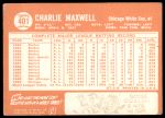 1964 Topps #401 Charlie Maxwell<br />B64T 12 7565<br /><a class='button AddToCart' data-ajax='true' data-ajax-mode='replace' data-ajax-update='#cart-info' href='/AddToCart?itemId=7042928&quantity=1&type=0'>Add To Cart</a>