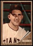 1962 Topps #107 Mike McCormick<br />B62T 12 5106<br /><a class='button AddToCart' data-ajax='true' data-ajax-mode='replace' data-ajax-update='#cart-info' href='/AddToCart?itemId=7043057&quantity=1&type=0'>Add To Cart</a>