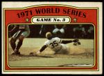 1972 Topps #225  -  Manny Sanguillen 1971 World Series - Game #3<br />B72T 11 9702<br /><a class='button AddToCart' data-ajax='true' data-ajax-mode='replace' data-ajax-update='#cart-info' href='/AddToCart?itemId=7043104&quantity=1&type=0'>Add To Cart</a>