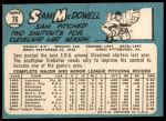 1965 Topps #76 Sam McDowell<br />B65T 12 7461<br /><a class='button AddToCart' data-ajax='true' data-ajax-mode='replace' data-ajax-update='#cart-info' href='/AddToCart?itemId=7043224&quantity=1&type=0'>Add To Cart</a>