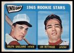 1965 Topps #501  -  Jim Rittwage / Ralph Gagliano Indians Rookies<br />B65T 12 7477<br /><a class='button AddToCart' data-ajax='true' data-ajax-mode='replace' data-ajax-update='#cart-info' href='/AddToCart?itemId=7043271&quantity=1&type=0'>Add To Cart</a>