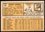 1963 Topps #196 Doug Camilli<br />B63T 10 9395<br /><a class='button AddToCart' data-ajax='true' data-ajax-mode='replace' data-ajax-update='#cart-info' href='/AddToCart?itemId=7043278&quantity=1&type=0'>Add To Cart</a>