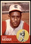 1963 Topps #157 Diego Segui<br />B63T 10 9416<br /><a class='button AddToCart' data-ajax='true' data-ajax-mode='replace' data-ajax-update='#cart-info' href='/AddToCart?itemId=7043341&quantity=1&type=0'>Add To Cart</a>