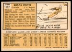 1963 Topps #117 Jacke Davis<br />B63T 10 9439<br /><a class='button AddToCart' data-ajax='true' data-ajax-mode='replace' data-ajax-update='#cart-info' href='/AddToCart?itemId=7043409&quantity=1&type=0'>Add To Cart</a>