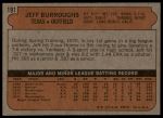 1972 Topps #191 Jeff Burroughs<br />B72T 11 9844<br /><a class='button AddToCart' data-ajax='true' data-ajax-mode='replace' data-ajax-update='#cart-info' href='/AddToCart?itemId=7043519&quantity=1&type=0'>Add To Cart</a>