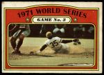 1972 Topps #225  -  Manny Sanguillen 1971 World Series - Game #3<br />B72T 11 9856<br /><a class='button AddToCart' data-ajax='true' data-ajax-mode='replace' data-ajax-update='#cart-info' href='/AddToCart?itemId=7043545&quantity=1&type=0'>Add To Cart</a>