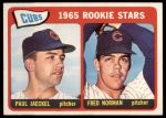 1965 Topps #386  -  Fred Norman / Paul Jaeckel Cubs Rookies<br />B65T 12 7602<br /><a class='button AddToCart' data-ajax='true' data-ajax-mode='replace' data-ajax-update='#cart-info' href='/AddToCart?itemId=7043559&quantity=1&type=0'>Add To Cart</a>