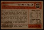 1954 Bowman #135 Johnny Pesky<br />B54B 02 6126<br /><a class='button AddToCart' data-ajax='true' data-ajax-mode='replace' data-ajax-update='#cart-info' href='/AddToCart?itemId=7045738&quantity=1&type=0'>Add To Cart</a>