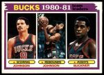 1981 Topps #56  -  Marques Johnson / Quinn Buckner Bucks Leaders<br />K81T 05 0408<br /><a class='button AddToCart' data-ajax='true' data-ajax-mode='replace' data-ajax-update='#cart-info' href='/AddToCart?itemId=7045836&quantity=1&type=0'>Add To Cart</a>