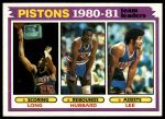 #50 Pistons Leaders John Long / Phil Hubbard / Ron Lee 