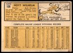 1963 Topps #108 Hoyt Wilhelm<br />B63T 10 9448<br /><a class='button AddToCart' data-ajax='true' data-ajax-mode='replace' data-ajax-update='#cart-info' href='/AddToCart?itemId=7045850&quantity=1&type=0'>Add To Cart</a>