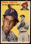 1954 Topps #11 WHT Paul Smith<br />B54T 03 0812<br /><a class='button AddToCart' data-ajax='true' data-ajax-mode='replace' data-ajax-update='#cart-info' href='/AddToCart?itemId=7045903&quantity=1&type=0'>Add To Cart</a>