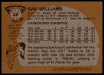 1981 Topps #28 Ray Williams<br />K81T 05 0447<br /><a class='button AddToCart' data-ajax='true' data-ajax-mode='replace' data-ajax-update='#cart-info' href='/AddToCart?itemId=7045925&quantity=1&type=0'>Add To Cart</a>