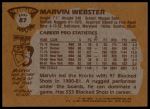 1981 Topps #87 E Marvin Webster<br />K81T 05 0492<br /><a class='button AddToCart' data-ajax='true' data-ajax-mode='replace' data-ajax-update='#cart-info' href='/AddToCart?itemId=7046043&quantity=1&type=0'>Add To Cart</a>
