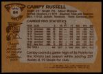 1981 Topps #84 E Campy Russell<br />K81T 05 0495<br /><a class='button AddToCart' data-ajax='true' data-ajax-mode='replace' data-ajax-update='#cart-info' href='/AddToCart?itemId=7046048&quantity=1&type=0'>Add To Cart</a>